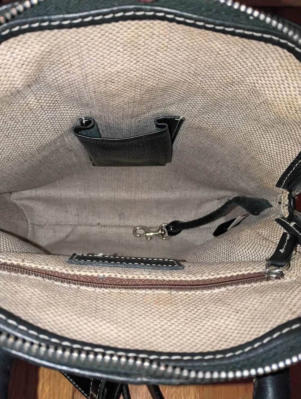 Dooney And Bourke All Weather Leather Backpack - Picture 9 of 12